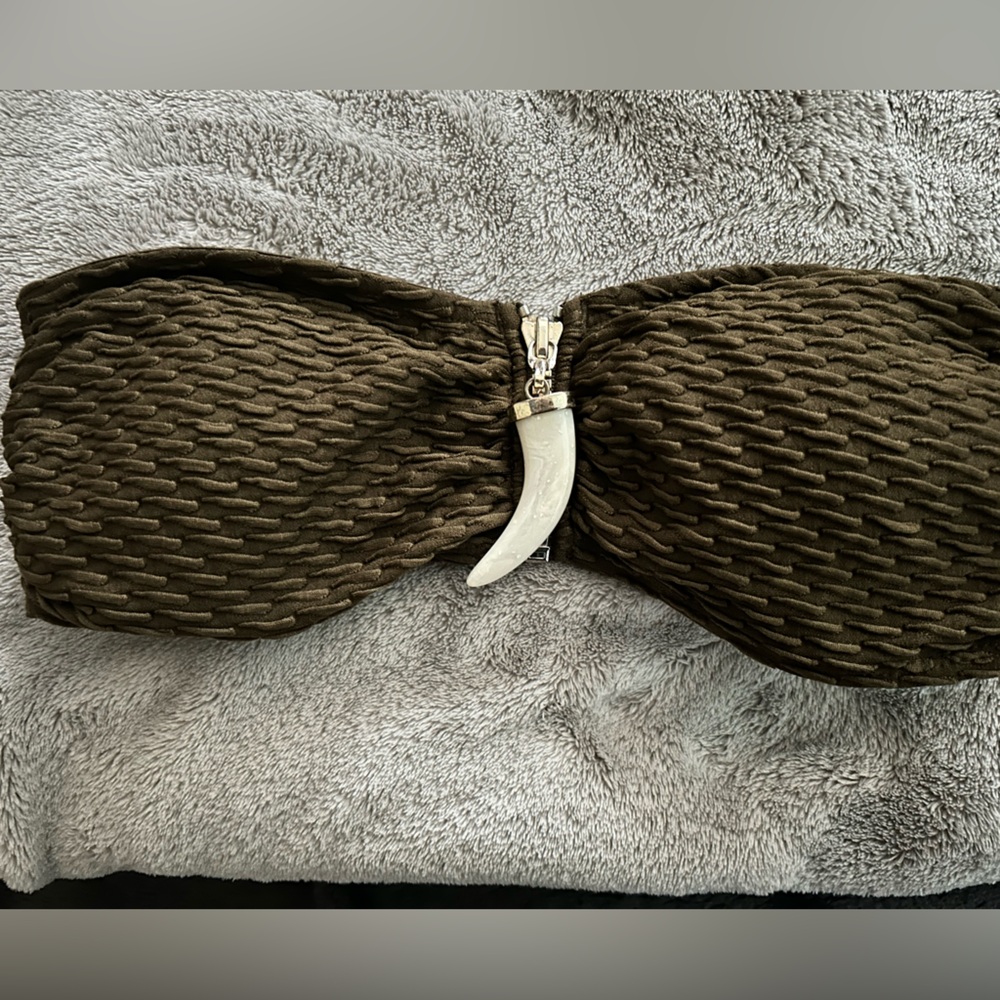 Dark Green Bra